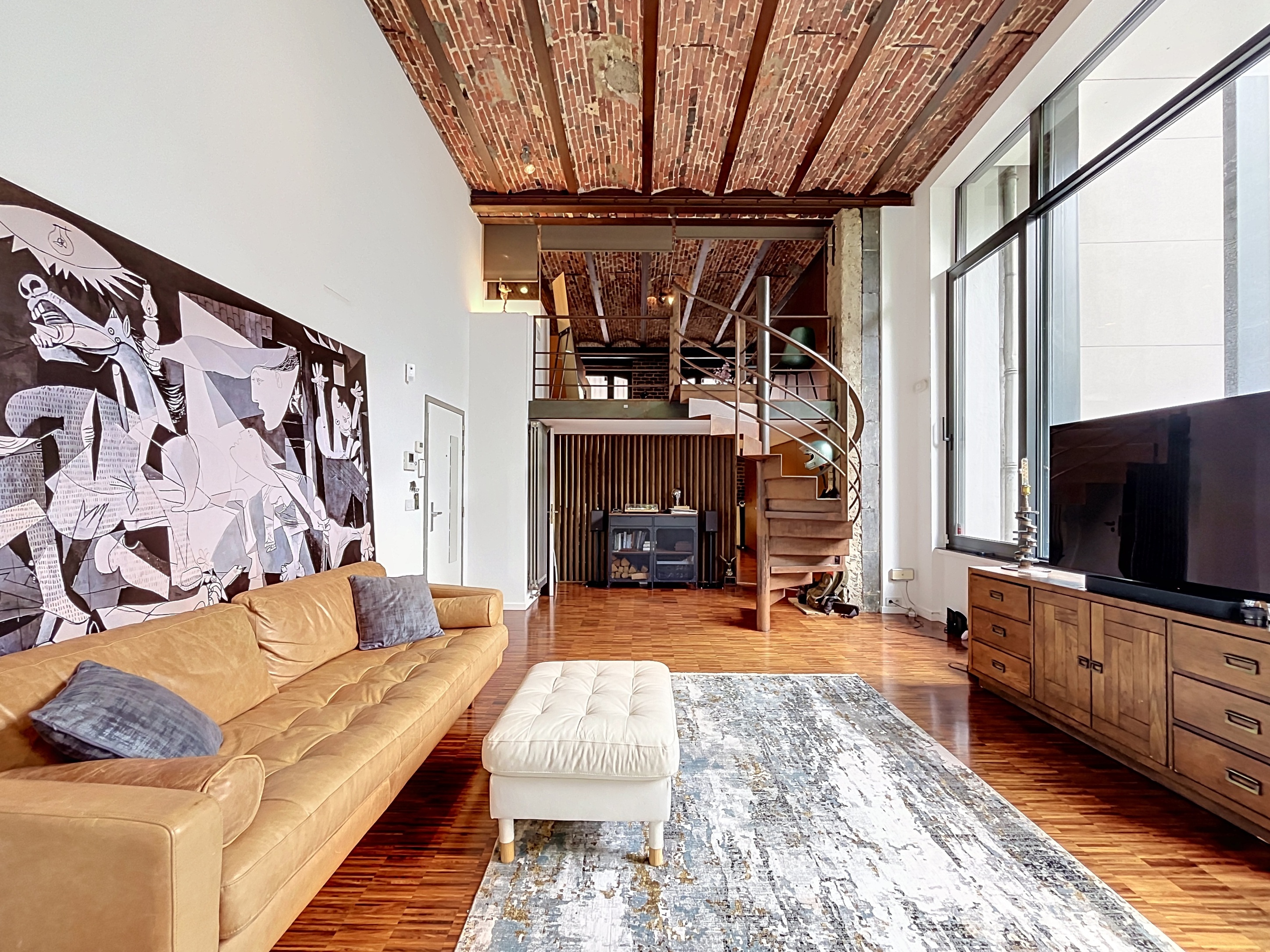 Superbe loft 2 chambres avec jardin et parking au cœur de Bruxelles