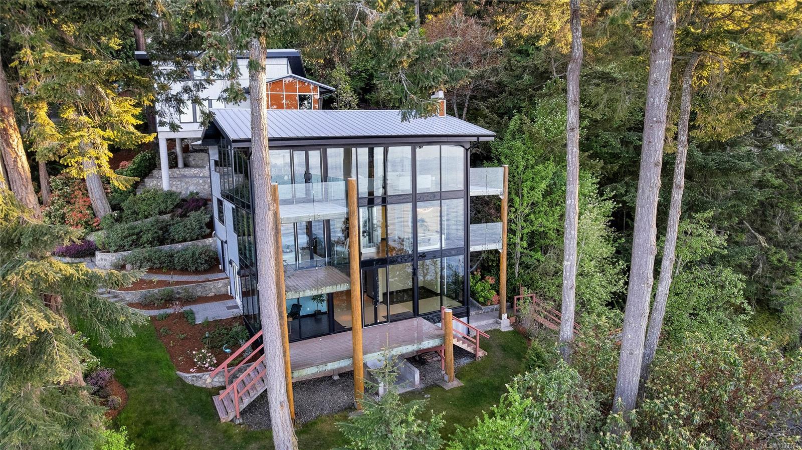 Sophisticated oceanfront masterpiece with rustic charm