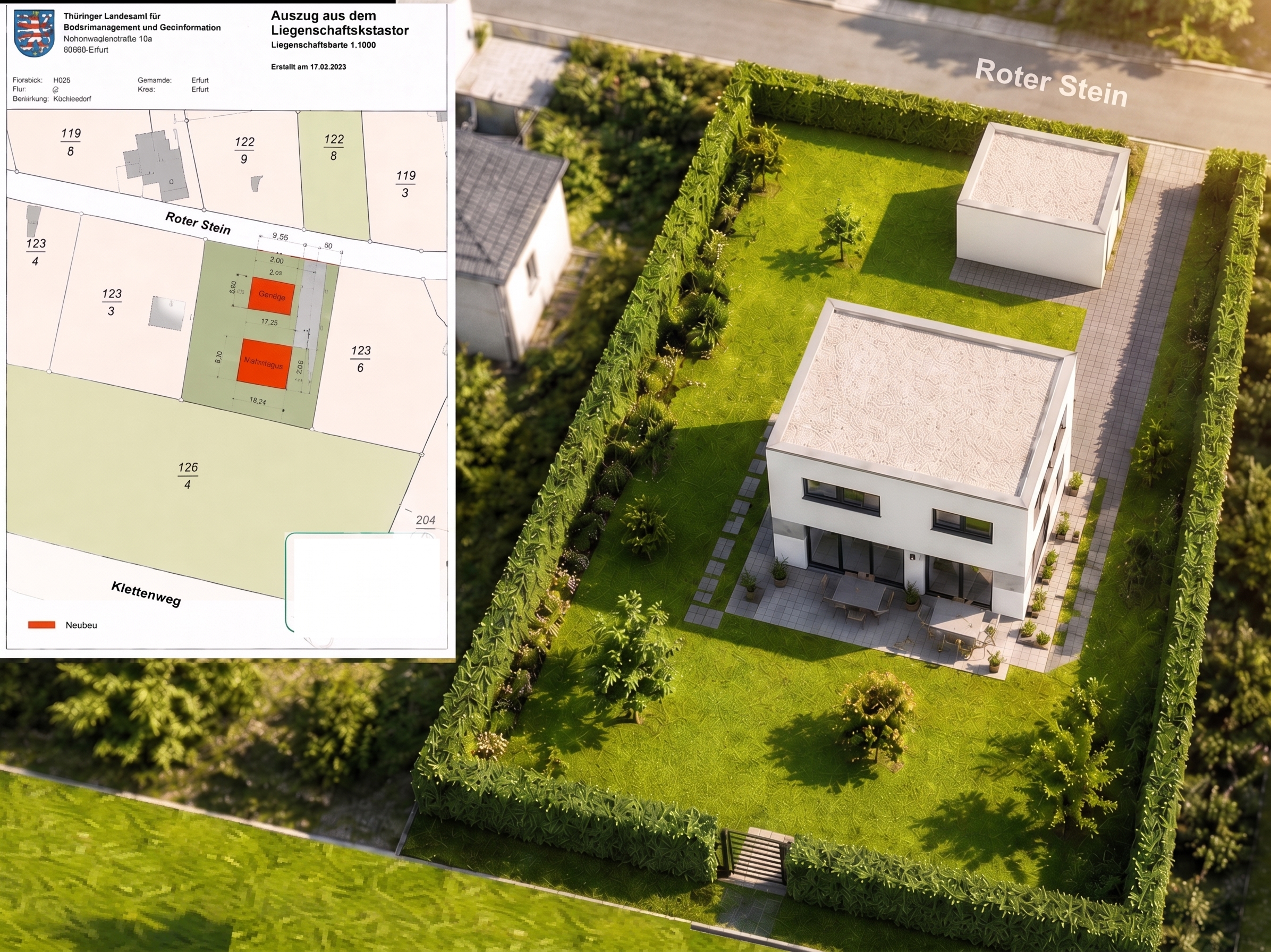 Ihr modernes Traumhaus mit Ausblick in exklusiver, naturverbundener Stadtlage