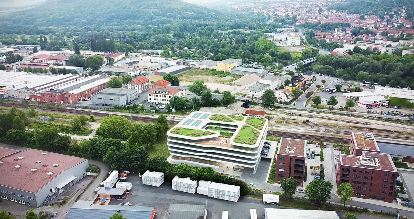 ERSTVERMIETUNG Work & Lab | Moderne Büroflächen in Jena