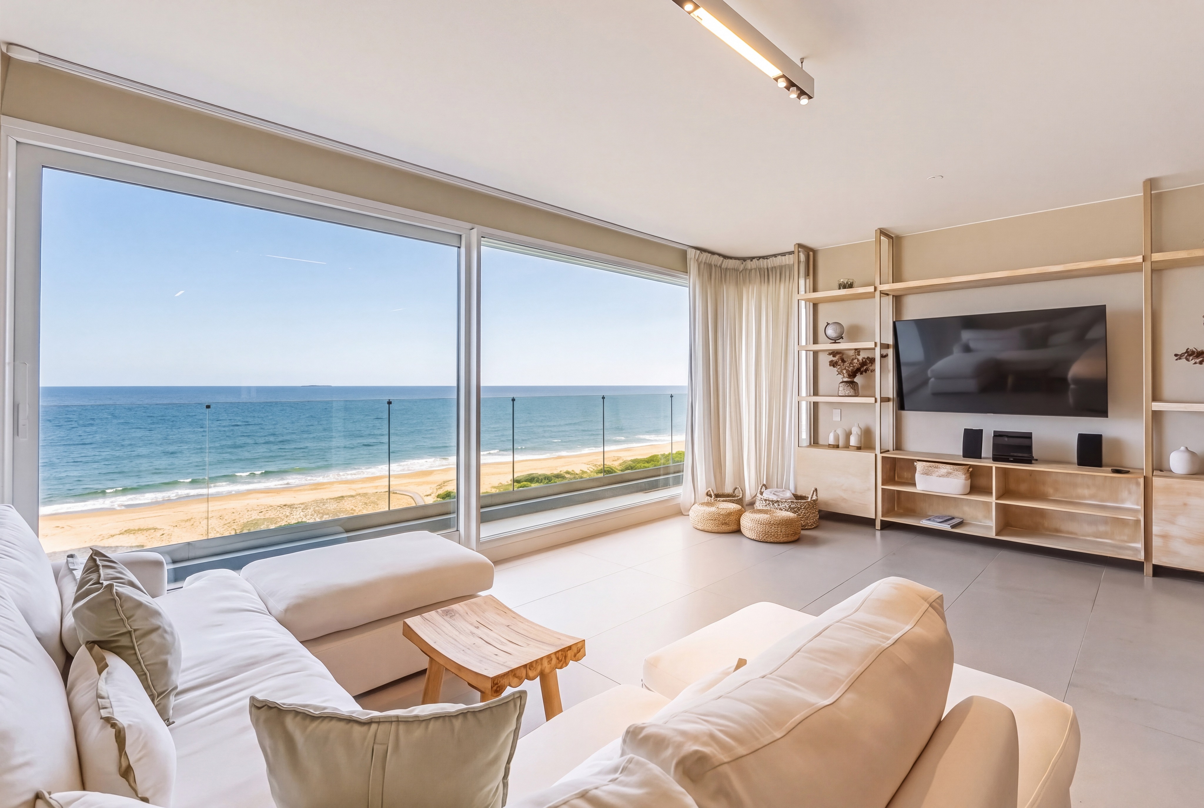 First-class apartment facing Brava Beach [AI-modified]