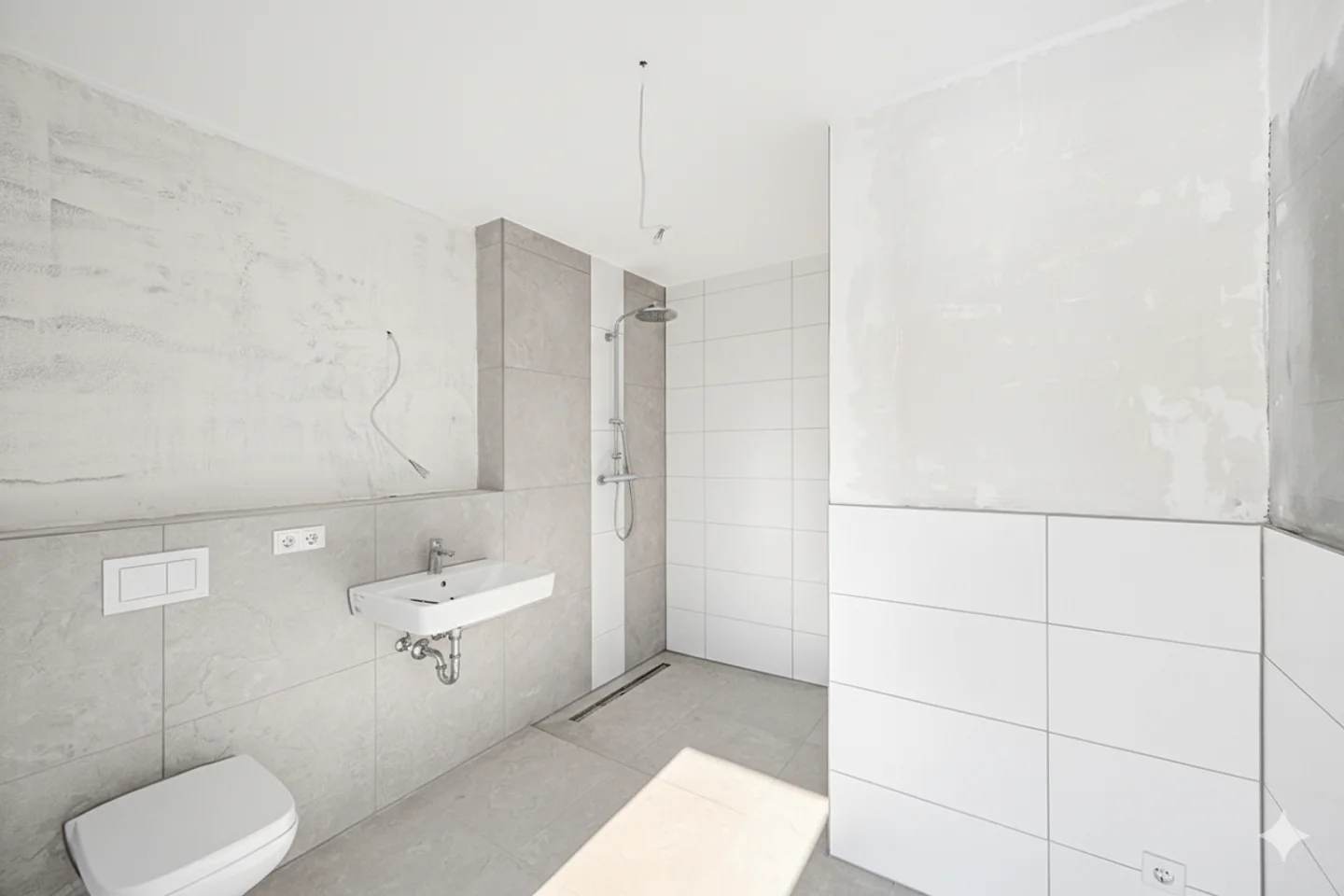 Neubau: Barrierearme 3-Zimmer-Wohnung mit Balkon, Aufzug und Stellplatz - Foto 4