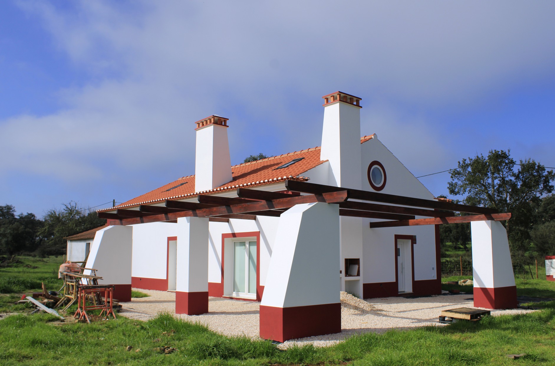 Traditional house with panoramic views in Santiago do Cacém