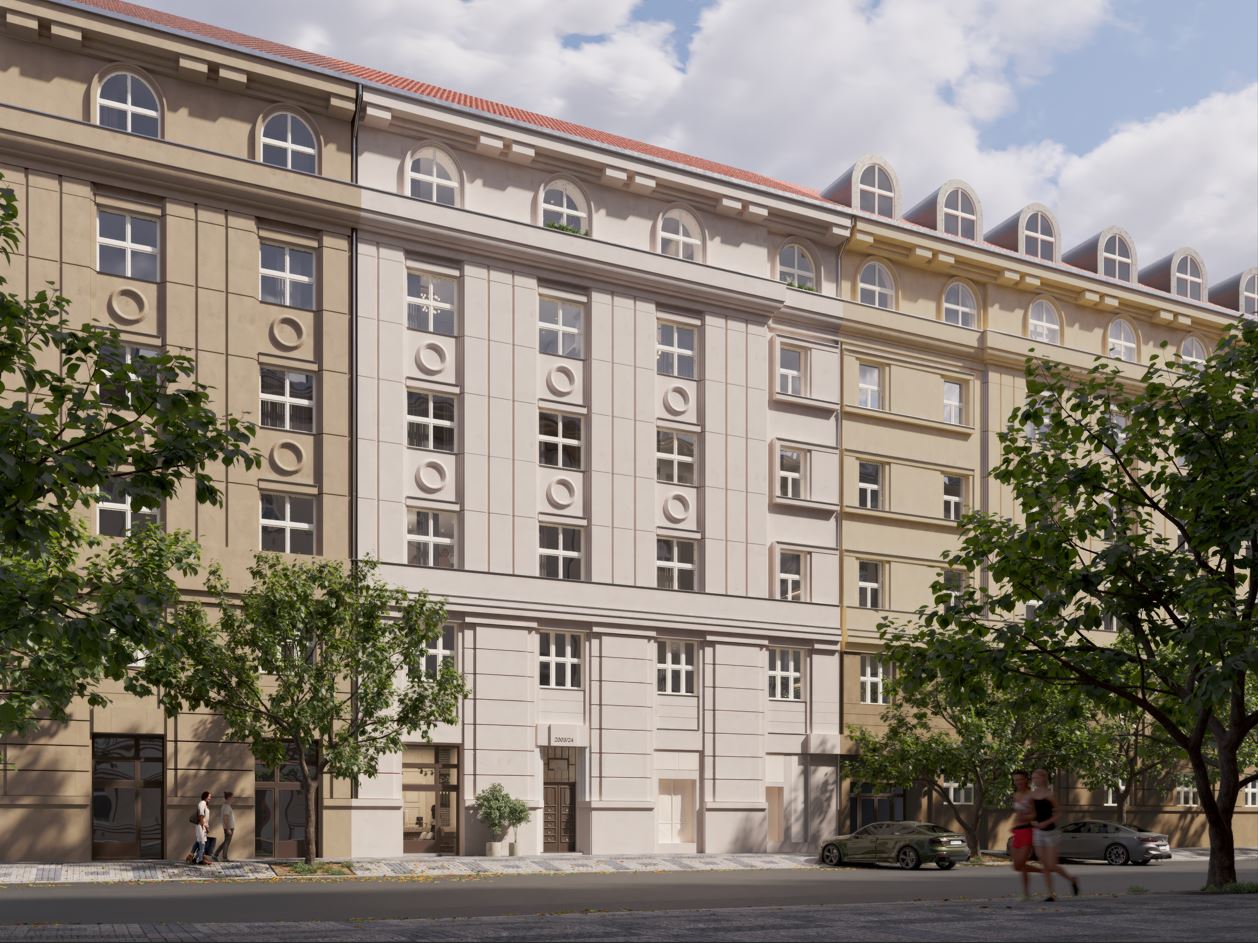 Sale of a 3+kt Apartment in a Beautiful Building in Vinohrady