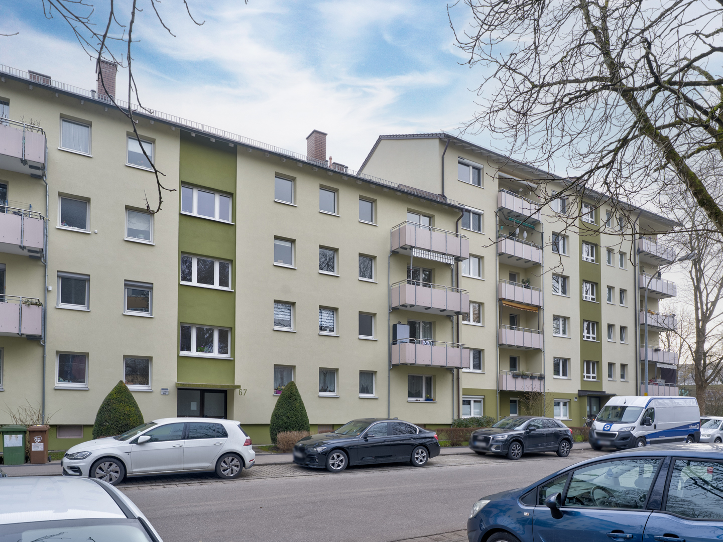 3-Zimmerwohnung in ruhiger Lager