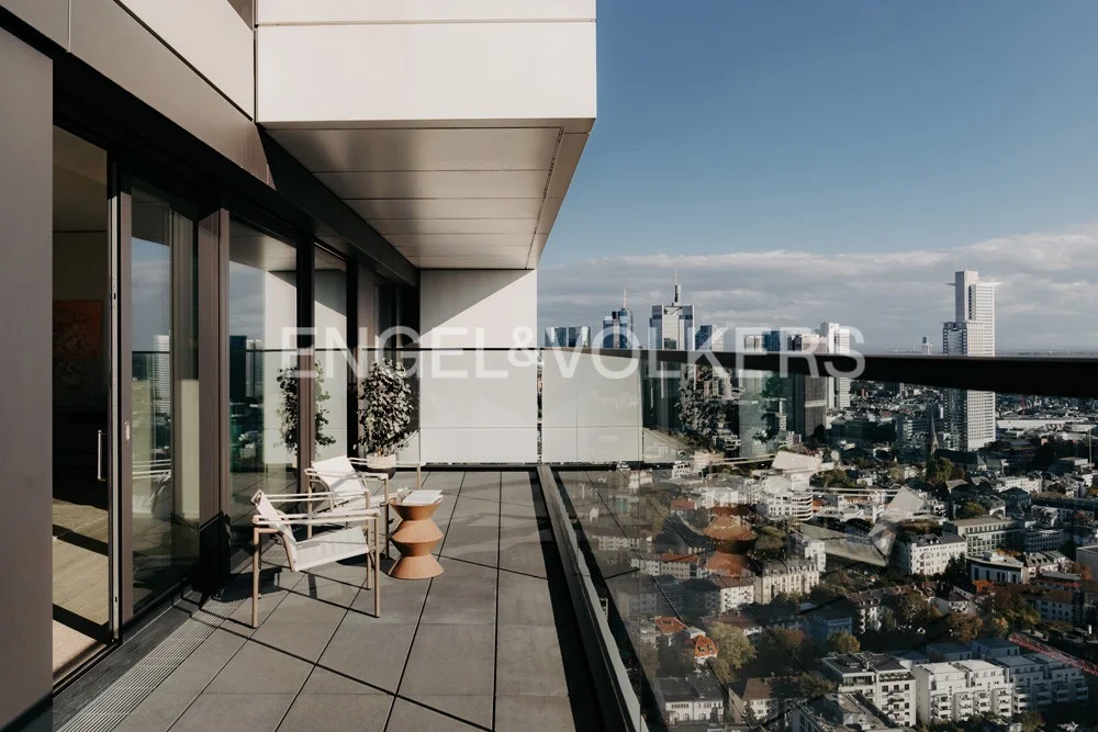 Exklusive Lebensqualität hoch über Frankfurts Dächern