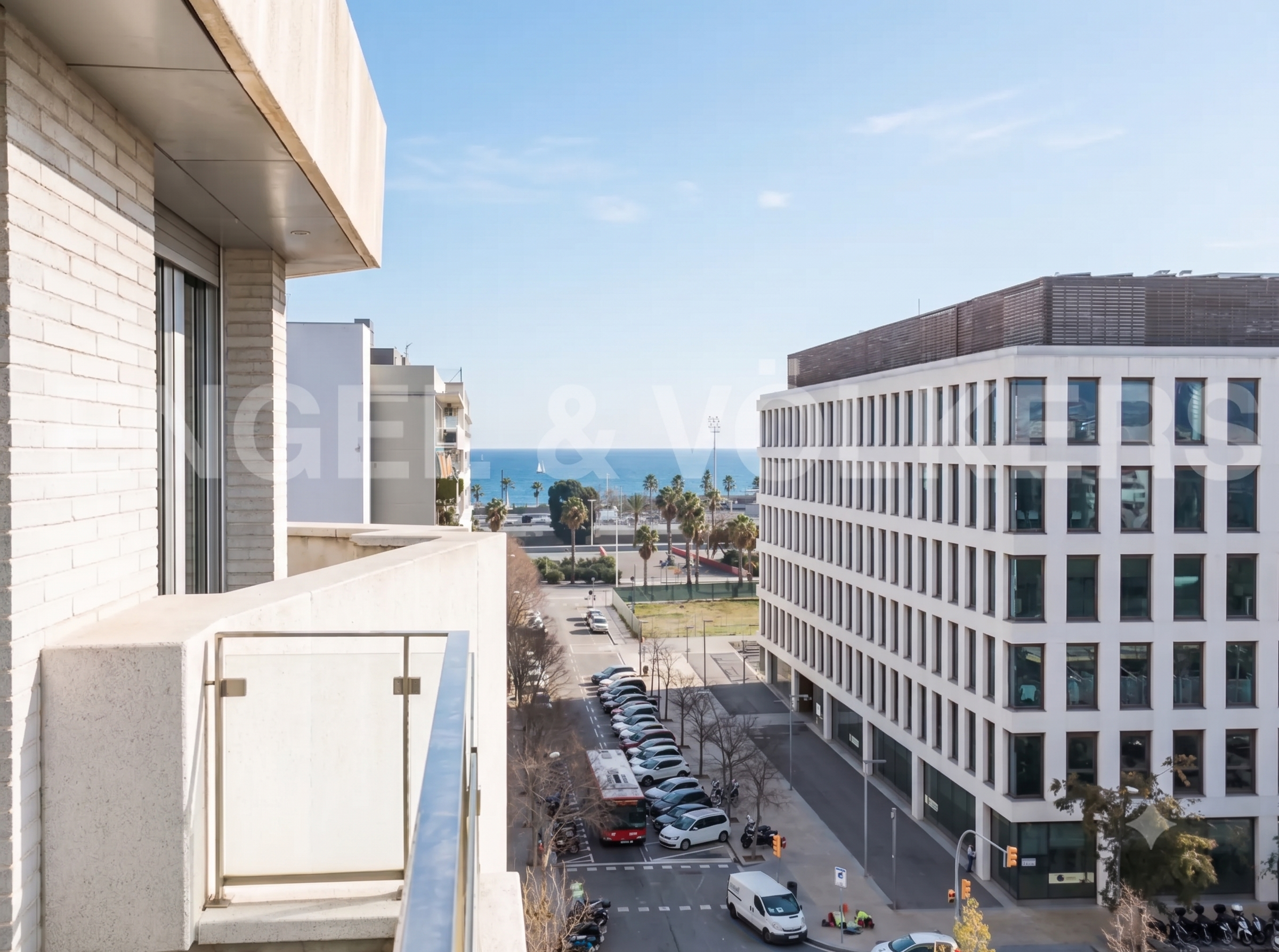 Penthouse with stunning views in Poblenou