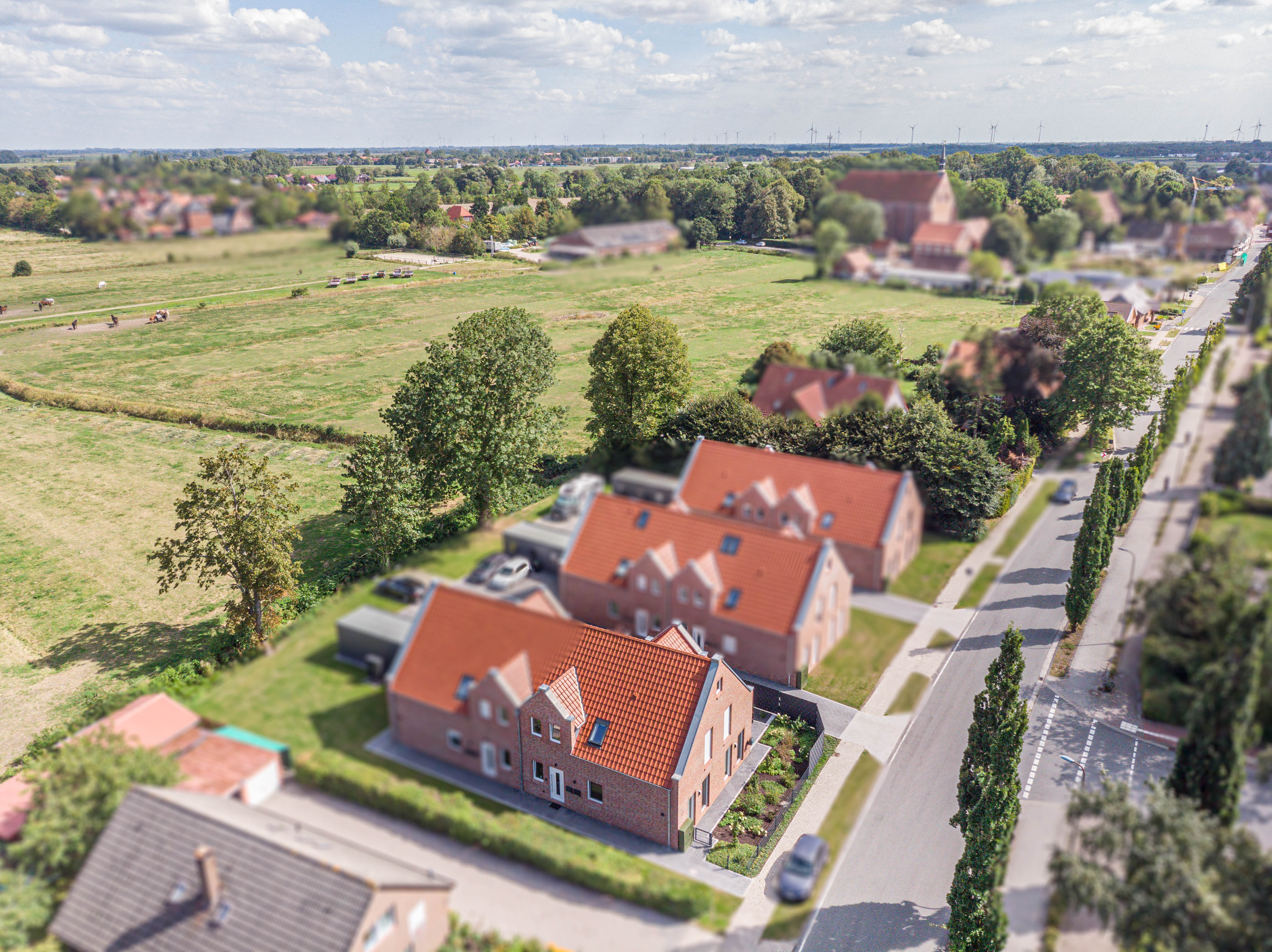 Hochwertige Erdgeschosswohnung mit Sommergarten in zentraler Lage von Hinte