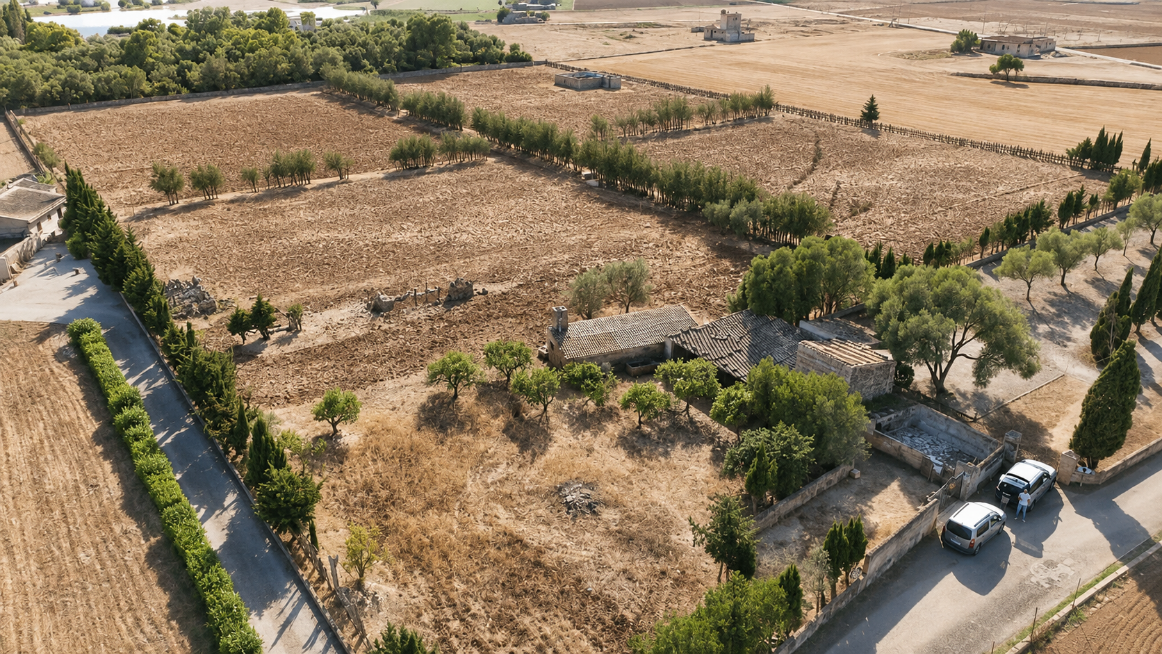 A place for something special – Building plot with 360° panoramic views near Muro