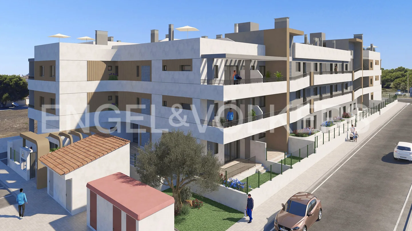 New residential of assisted apartments in Mil Palmeras