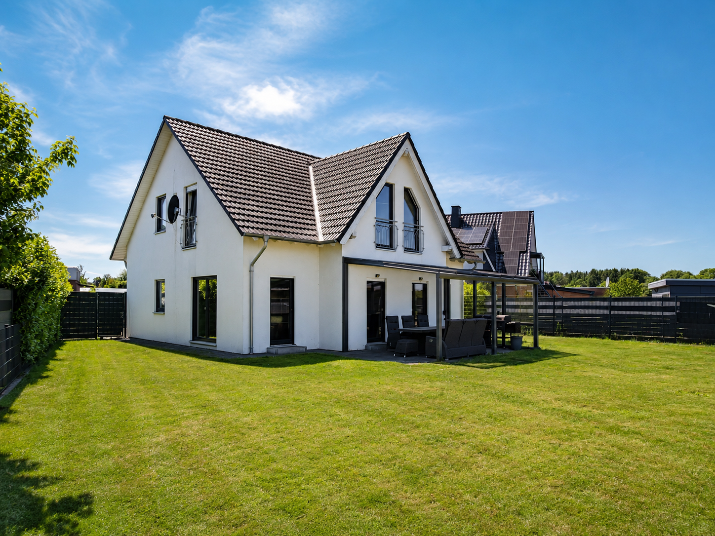 Junges Einfamilienhaus mit Energieeffizienzklasse A im Neubaugebiet