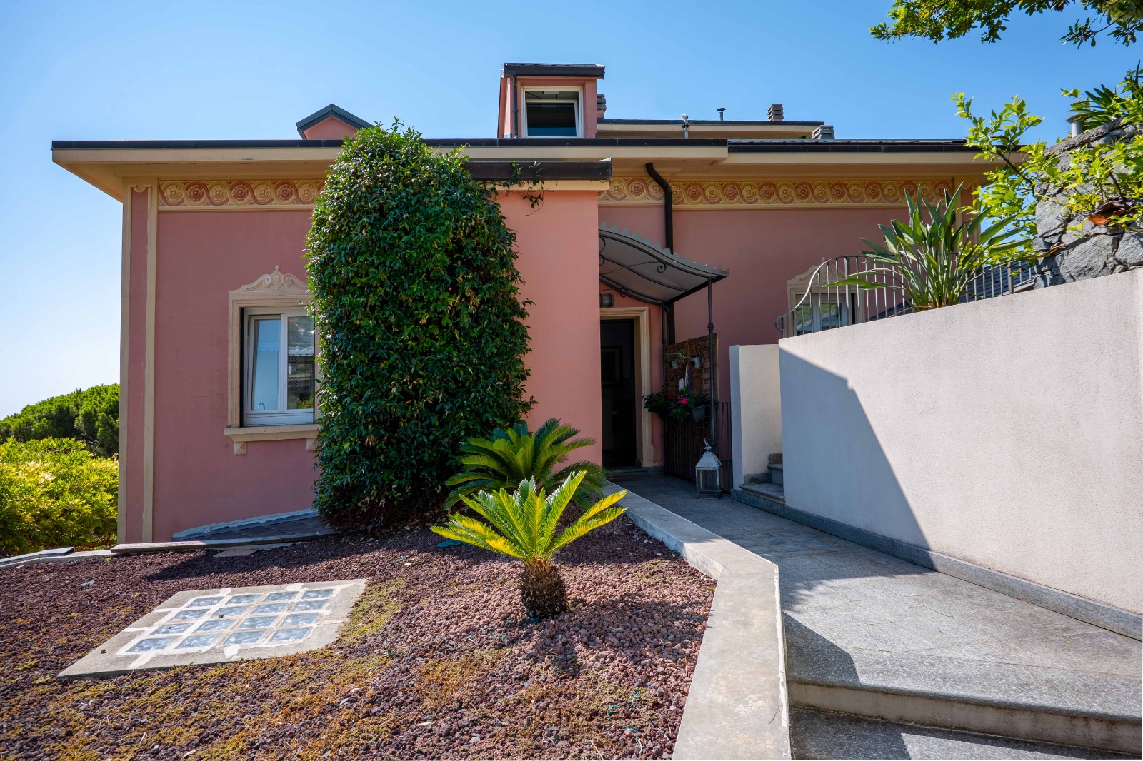 Portion of Sea-View Villa with Garden and Garage