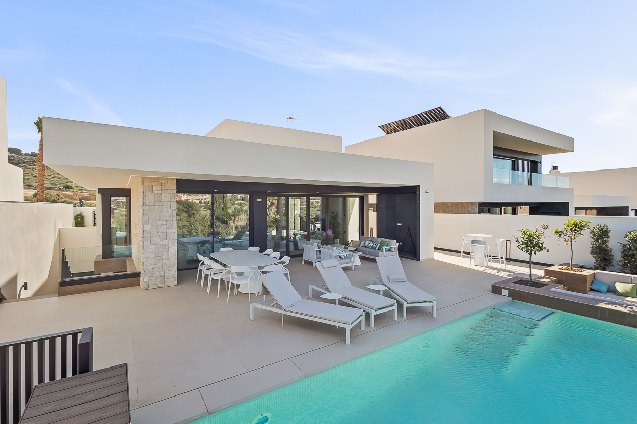 Villa de lujo, vistas al golf en primera línea, La Finca