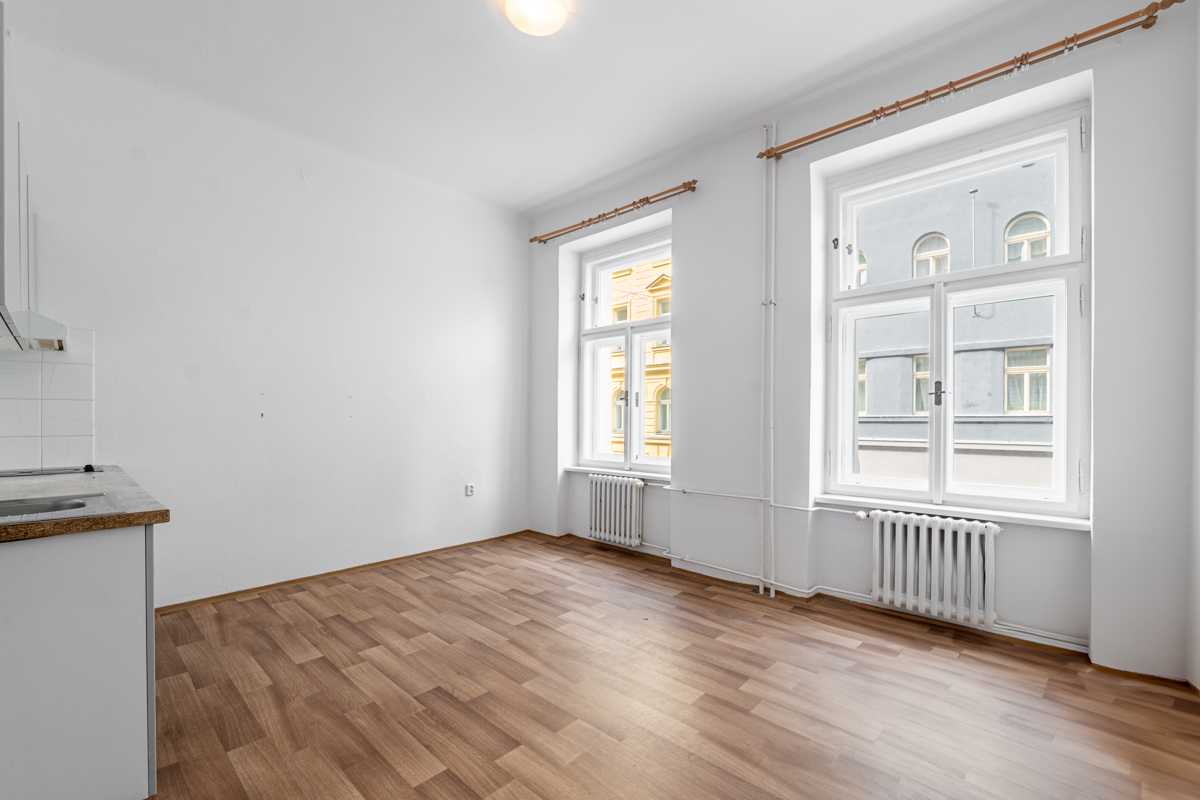 Pronájem bytu 1+kk pár kroků od parku Stromovka