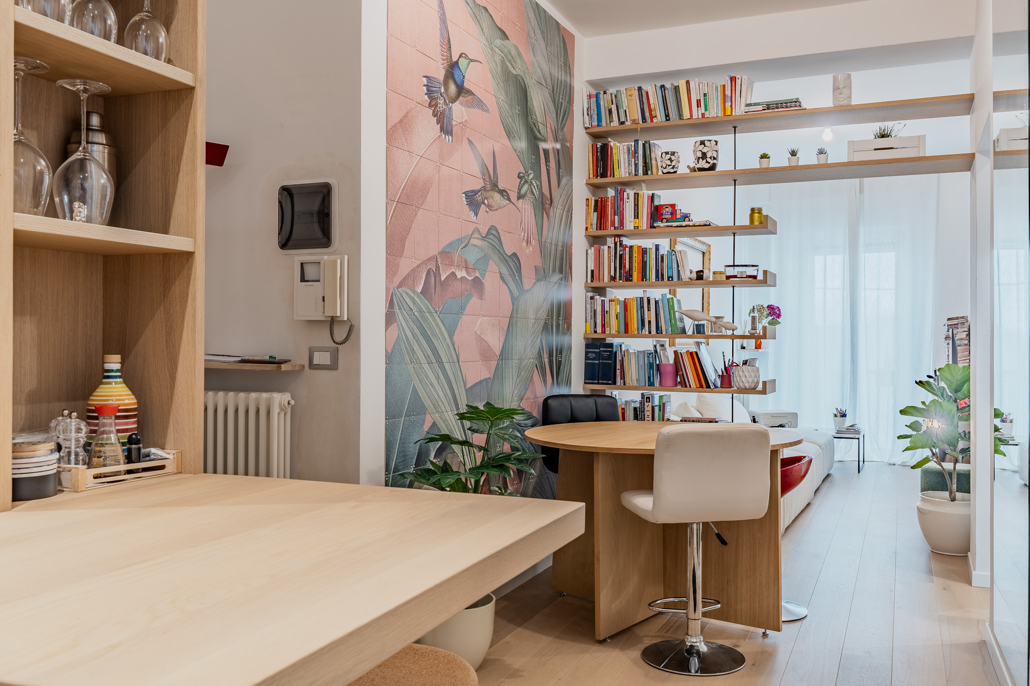Treviso stilvoll erleben: möblierte 3-Zimmer-Wohnung in der Galleria della Torre