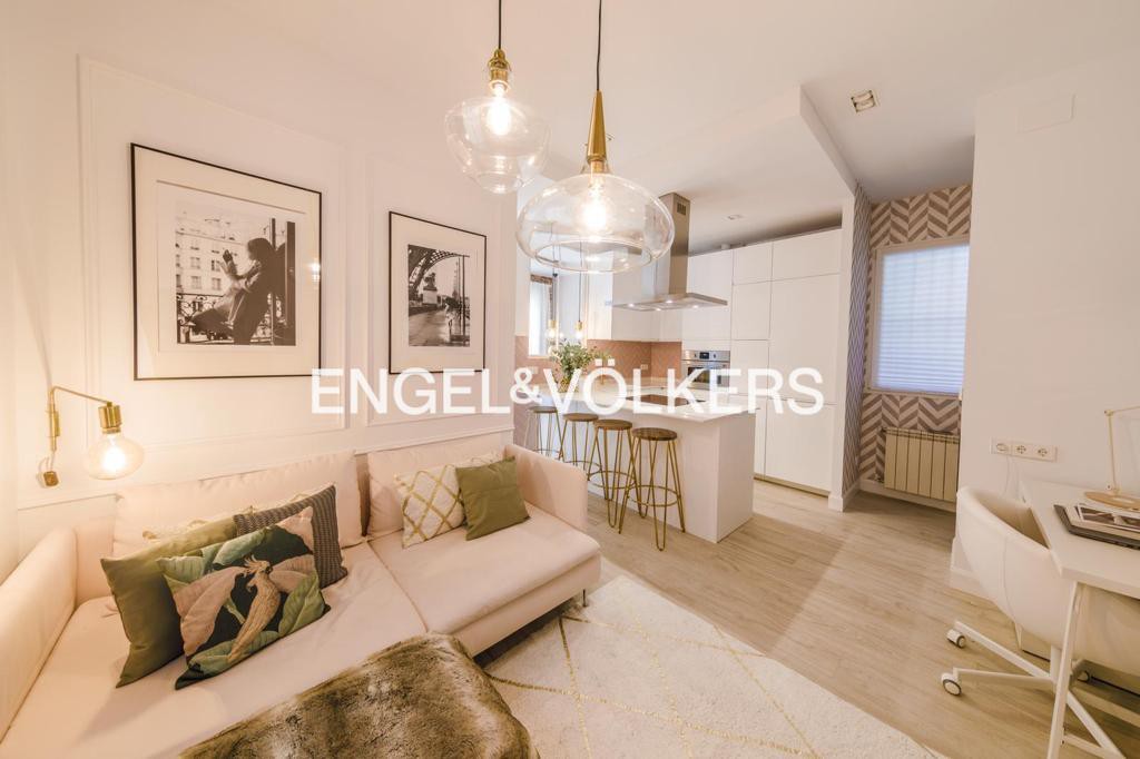 Renovated and furnished one-bedroom apartment