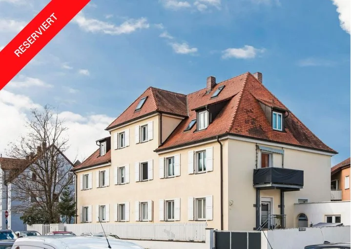 Vorteilhaft geschnittene 3-Zi.-Wohnung mit Balkon und Stellplatz am Rande der Schwabacher Altstadt