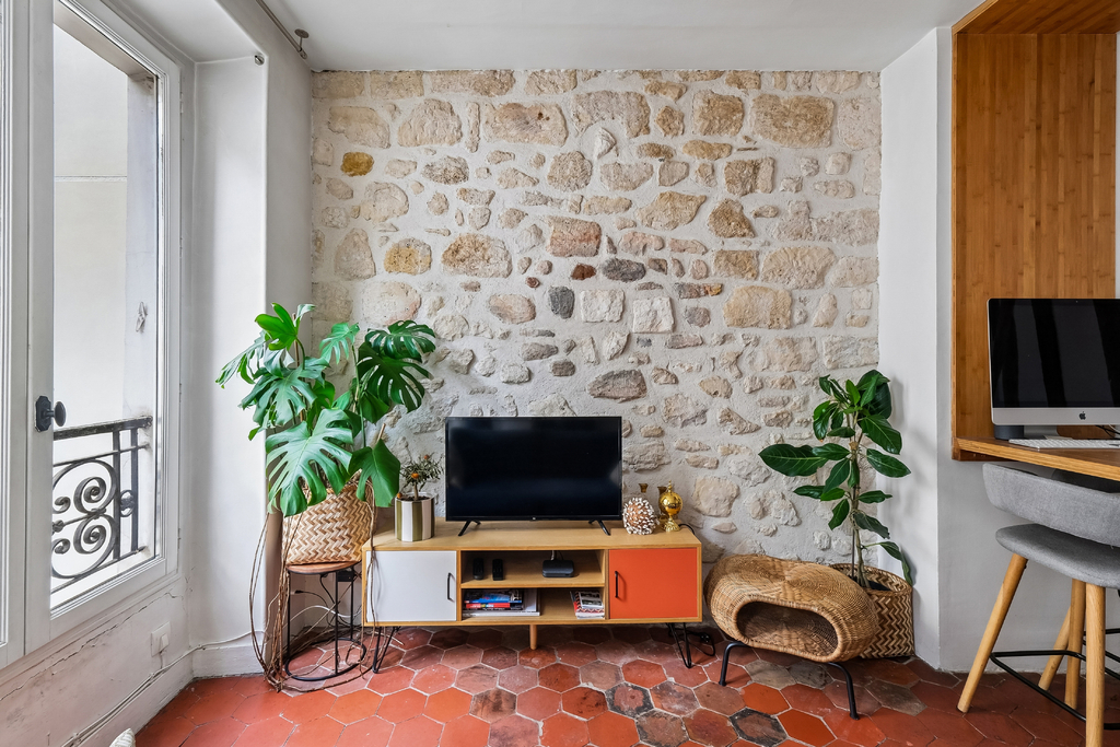 Paris III - Charmante durchgehende 2-Zimmer-Wohnung im Herzen des Haut-Marais