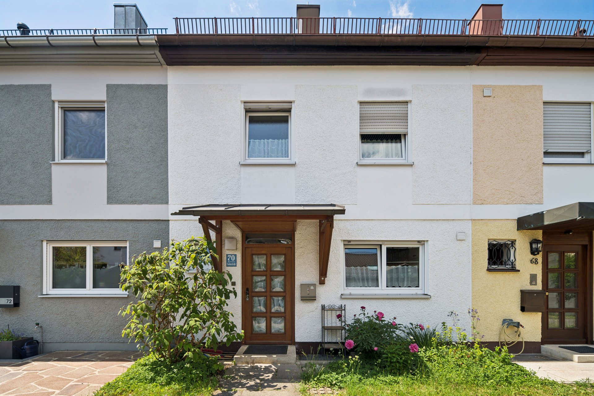 Familienfreundliches Reihenhaus mit Südgarten, Balkon und ausgebautem Dachgeschoss in begehrter Wohnlage von Unterschleißheim