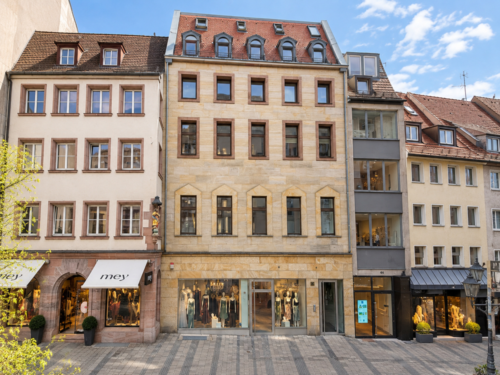 Erstbezug nach Sanierung: Bürofläche im 1. OG | Altstadt Nürnberg
