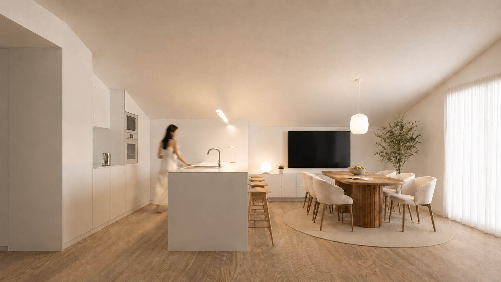 Exclusive duplex penthouse with private terrace, dual aspect and spaces designed for enjoyment