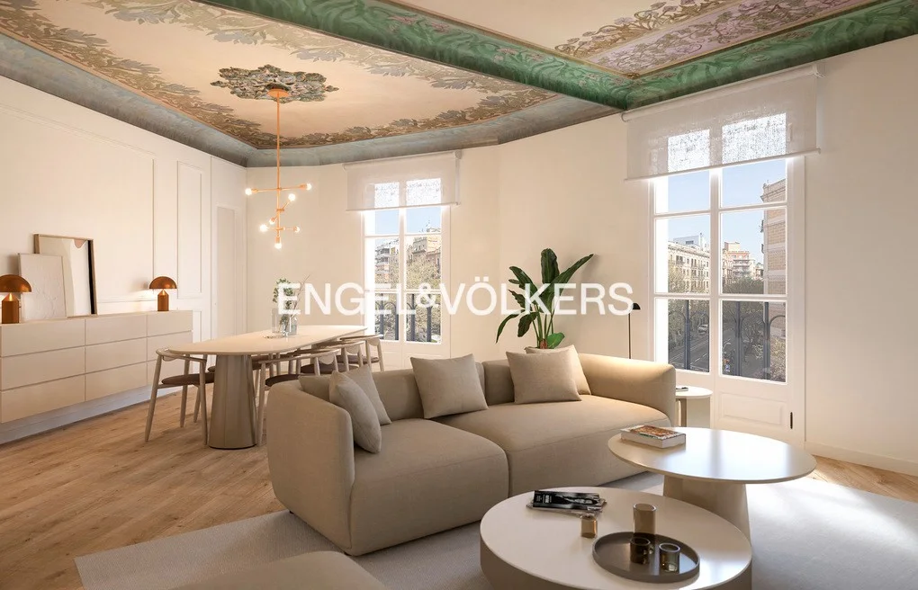 Bright and exterior brand new flat in Eixample
