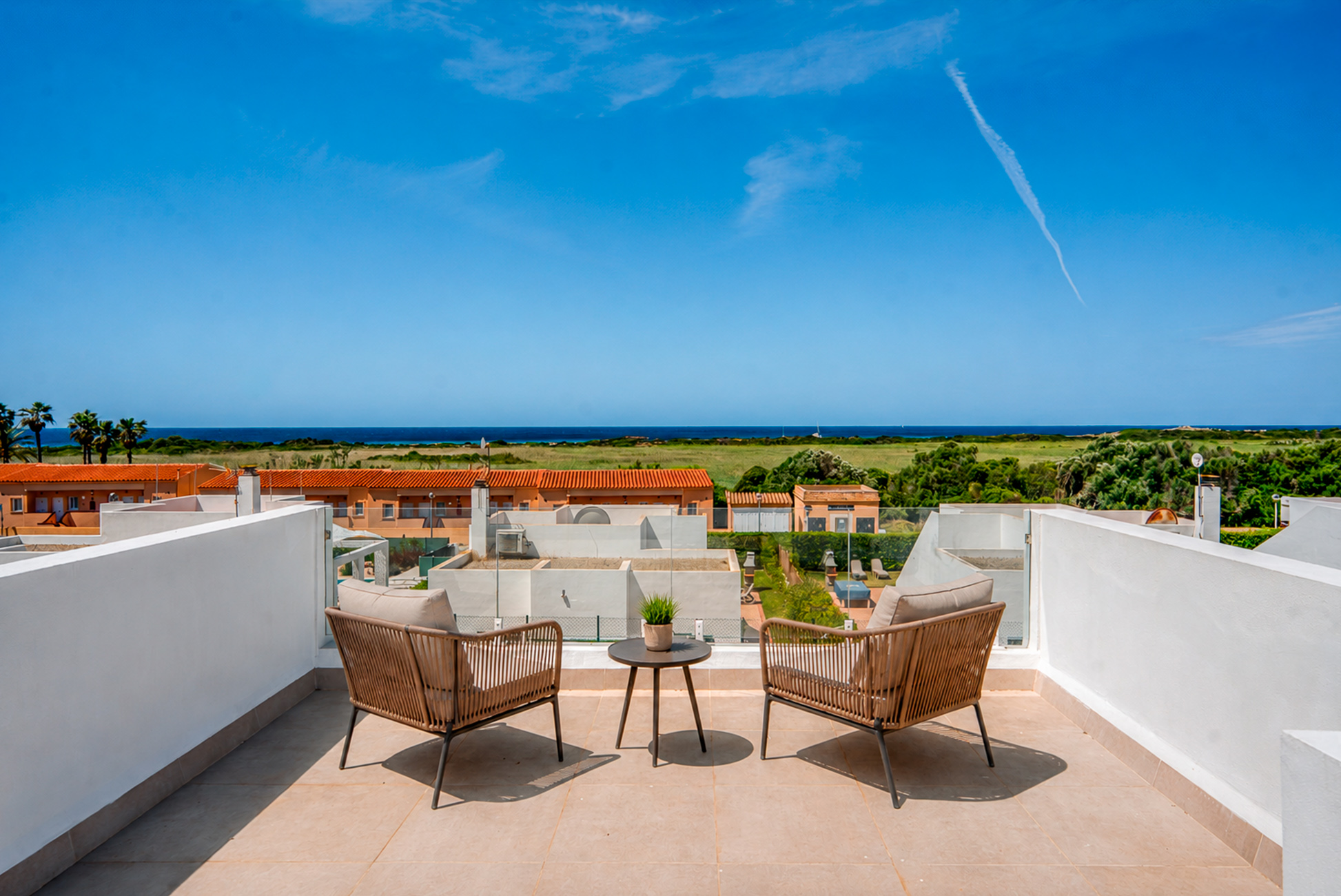Exclusive Newly Built Villa with Sea Views in Son Bou, Menorca