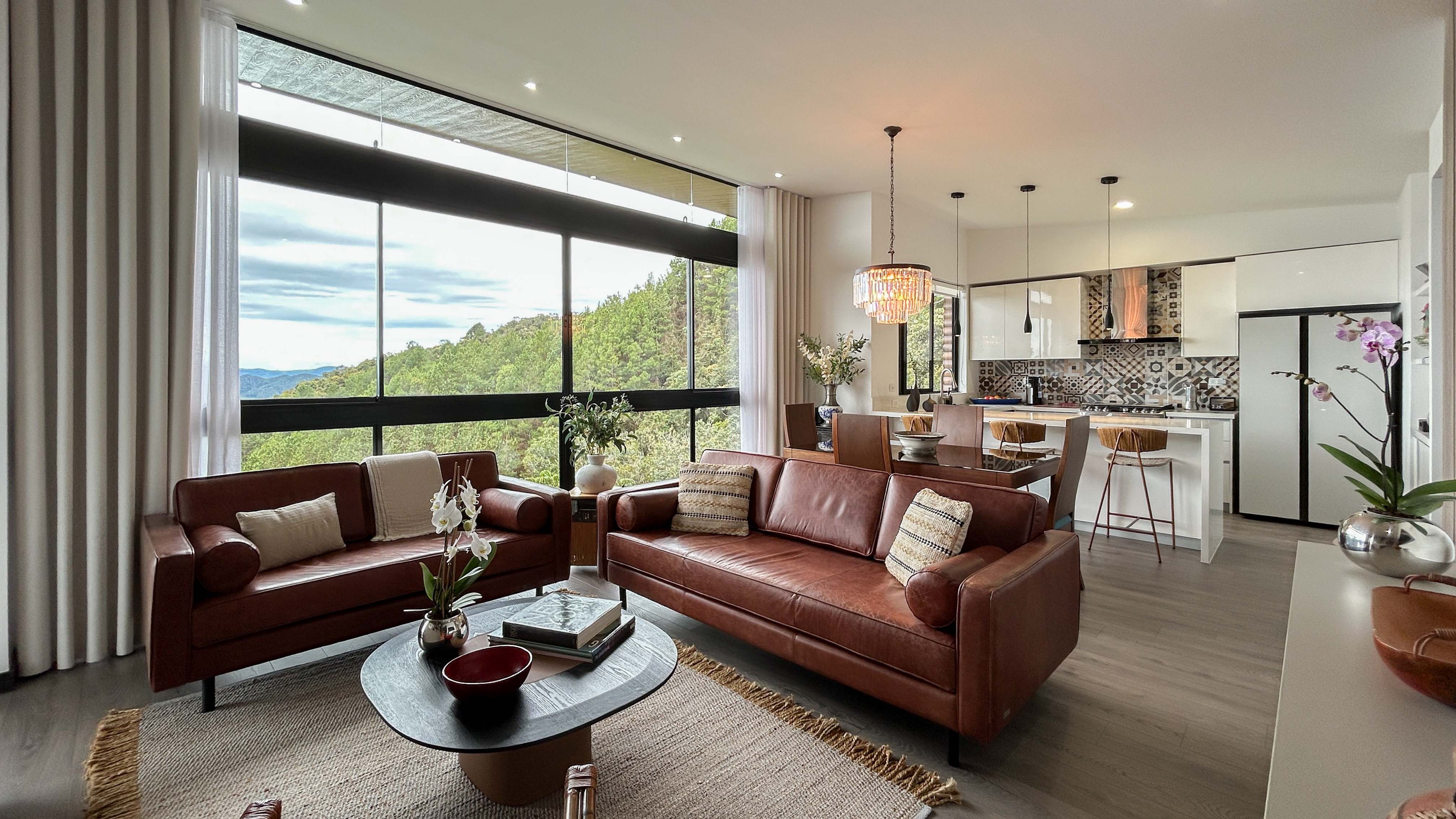 Apartamento con balcón y vista para venta en El Retiro
