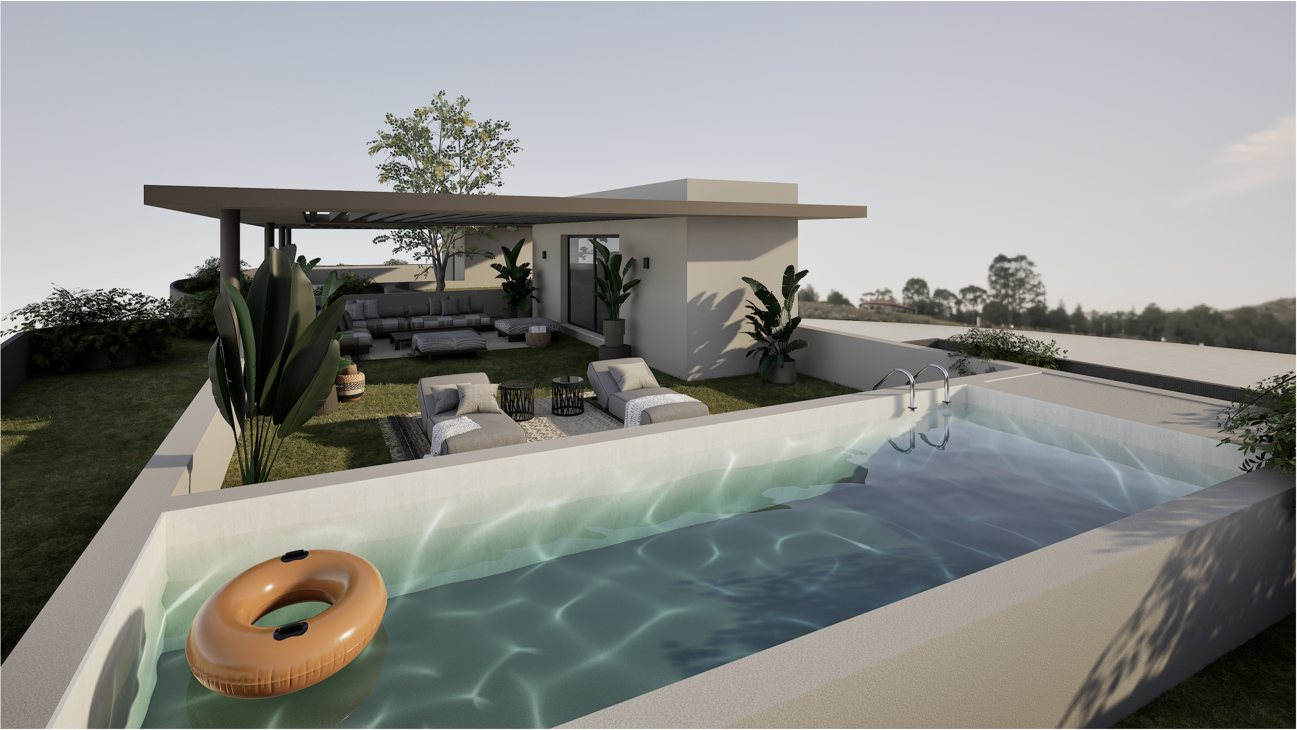 Exclusive penthouse maisonette 180 sq.m. in Glyfada Golf with spectacular Elliniko views