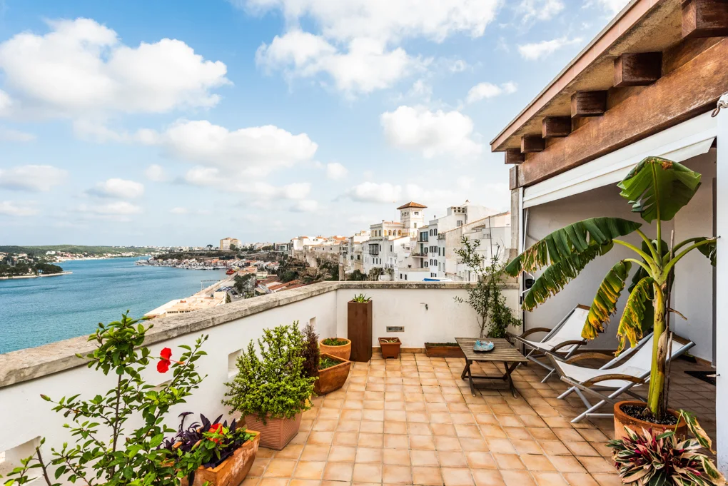 Casa señorial en el centro de Mahón con vistas al puerto, Menorca