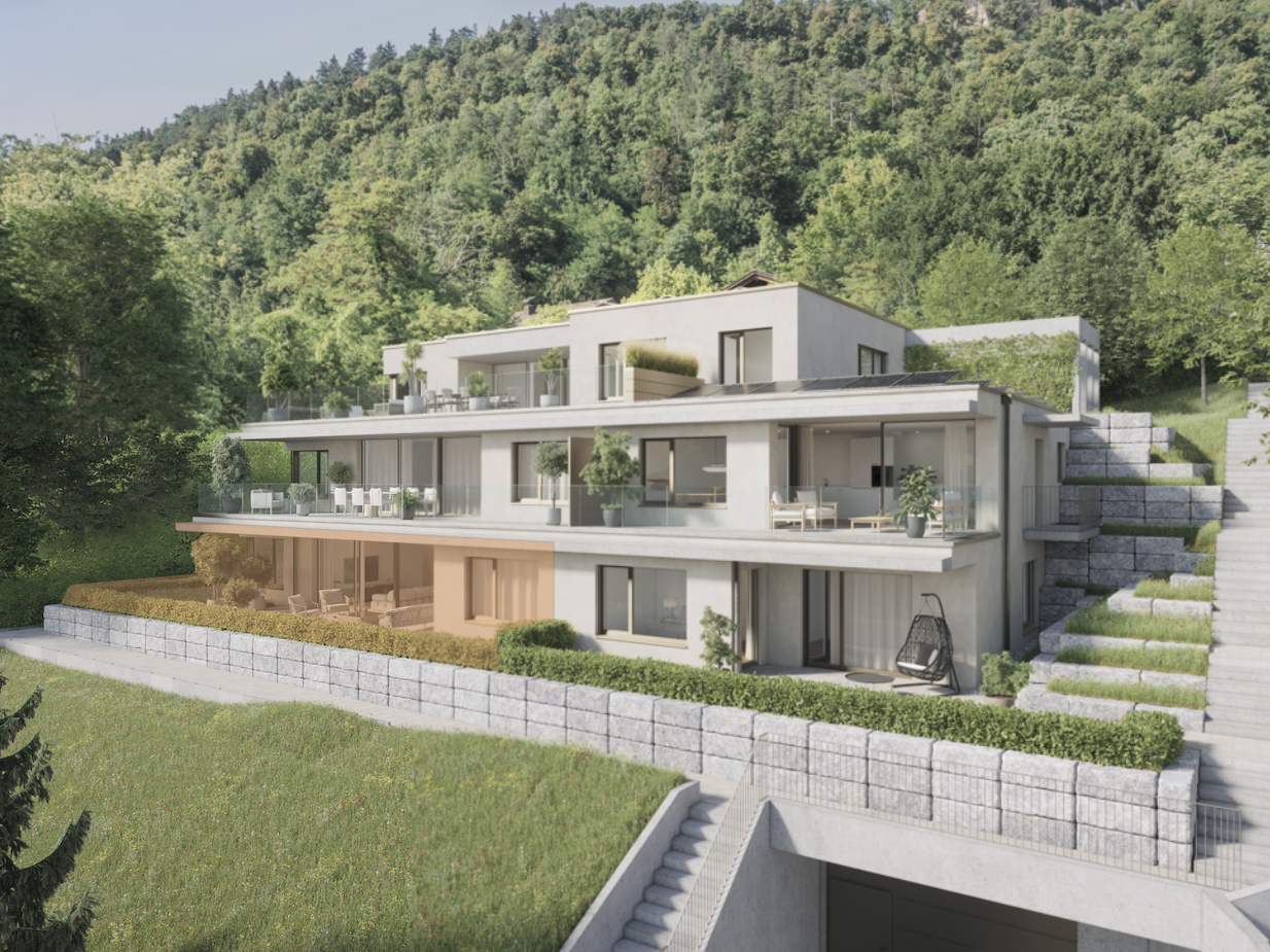 Garden apartment with panoramic views & quality of life