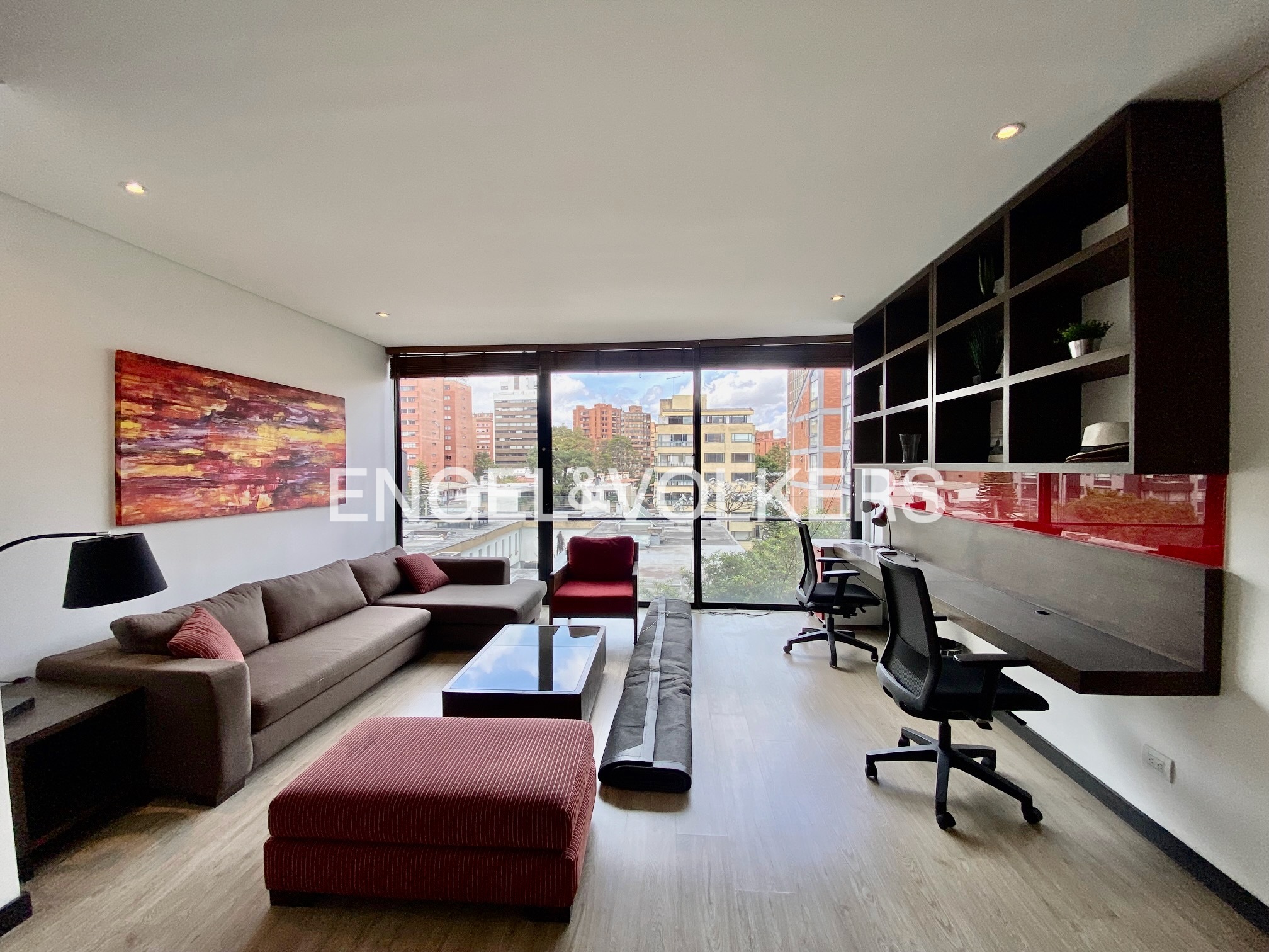 Apartamento amoblado para arriendo en el Nogal