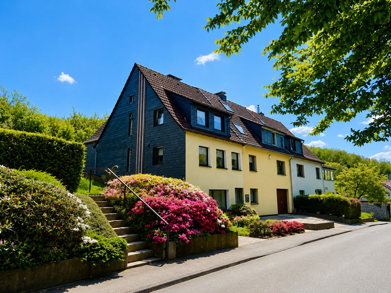 Haus im Haus - schönes Reihenendhaus für die kleine Familie