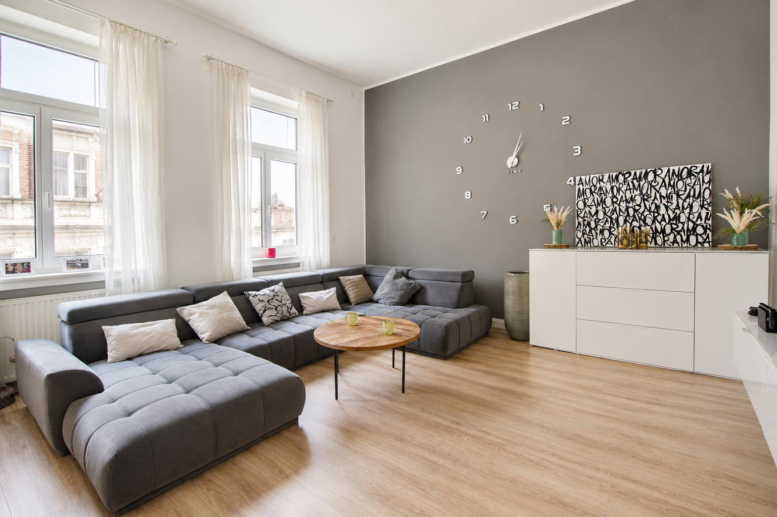Helle 3,5-Zimmer-Wohnung mit Einbauküche in zentraler Lage von Neustadt!