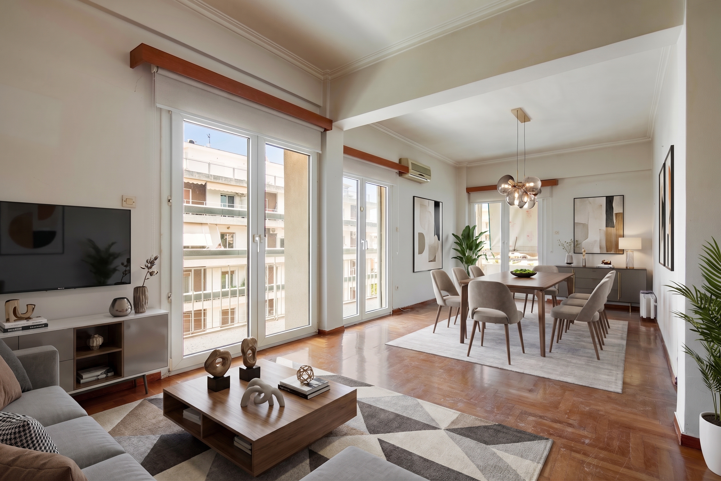 5th floor apartment 75 sq.m. in a prime location