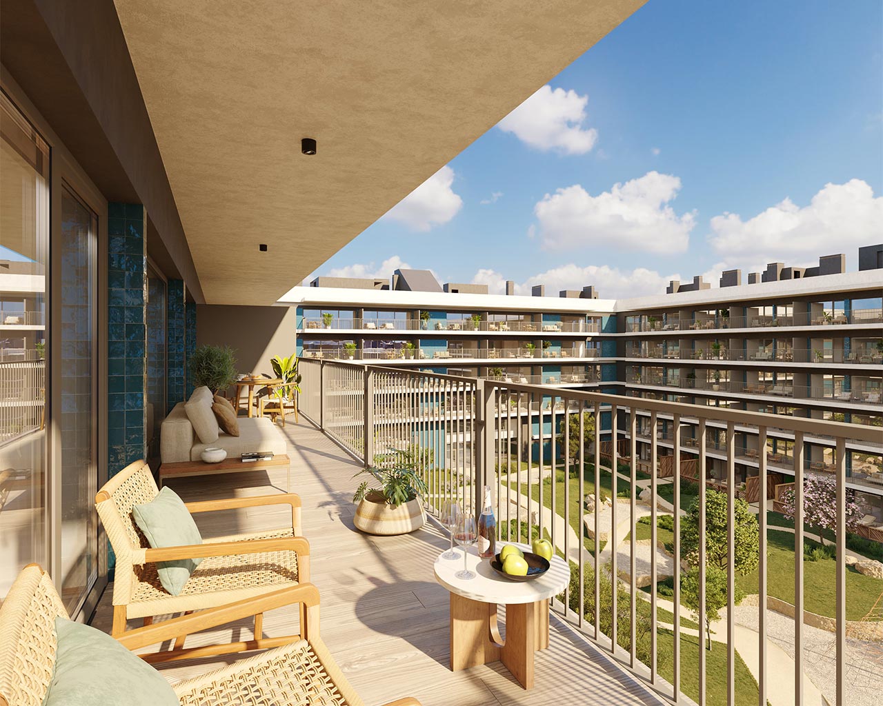 Premium Apartments in a Private Condominium in Faro - Second Floor