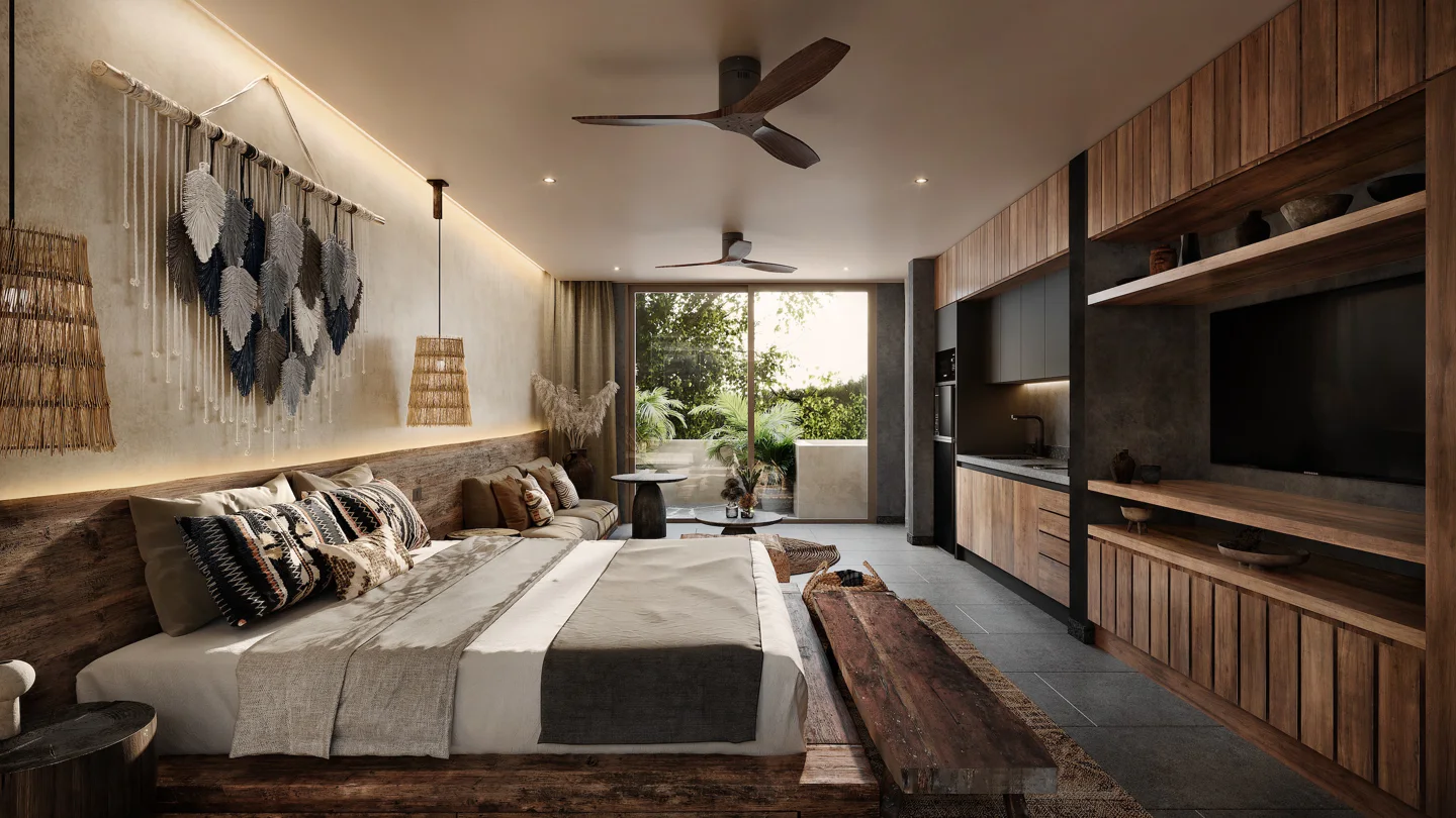 2 Bedroom Garden Unit with Plunge Pool 5