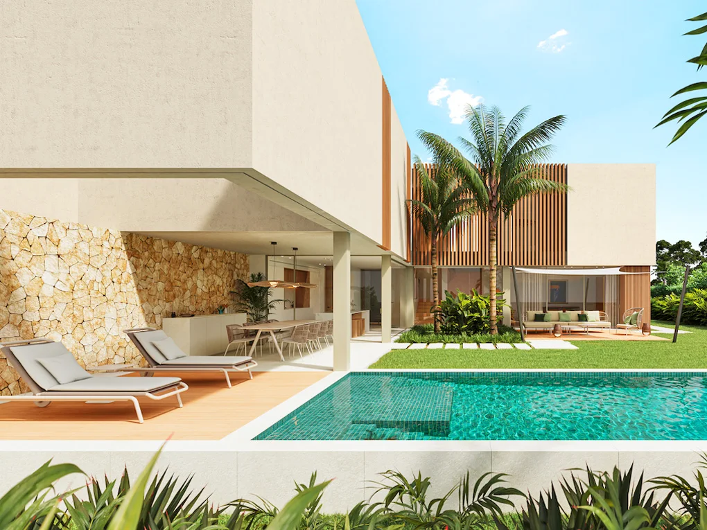 Projekt für eine Neubau-Luxusvilla in Sant Marçal