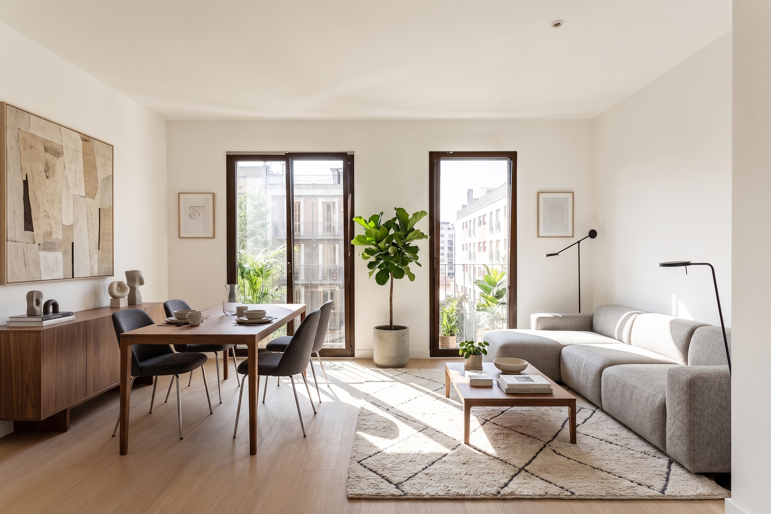 Brand new gorgeous penthouse duplex with rooftop terrace in the center of Poble Nou