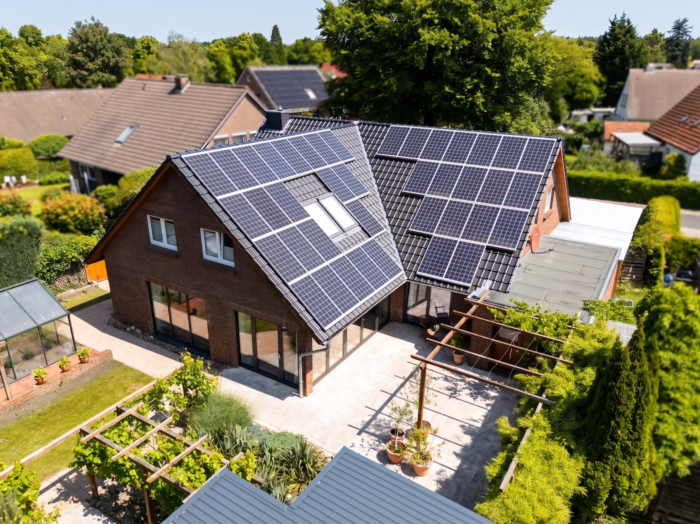 Exklusives Einfamilienhaus mit Studio, Sauna und traumhaftem Garten