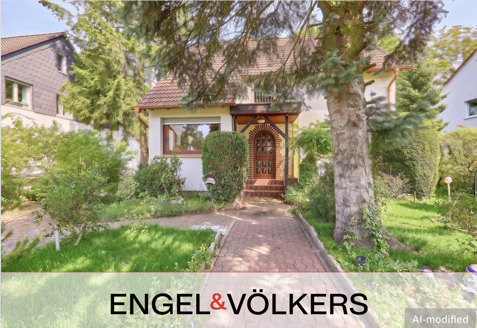 Freistehend Einfamilienhaus mit Wintergarten und Entwicklungspotenzial