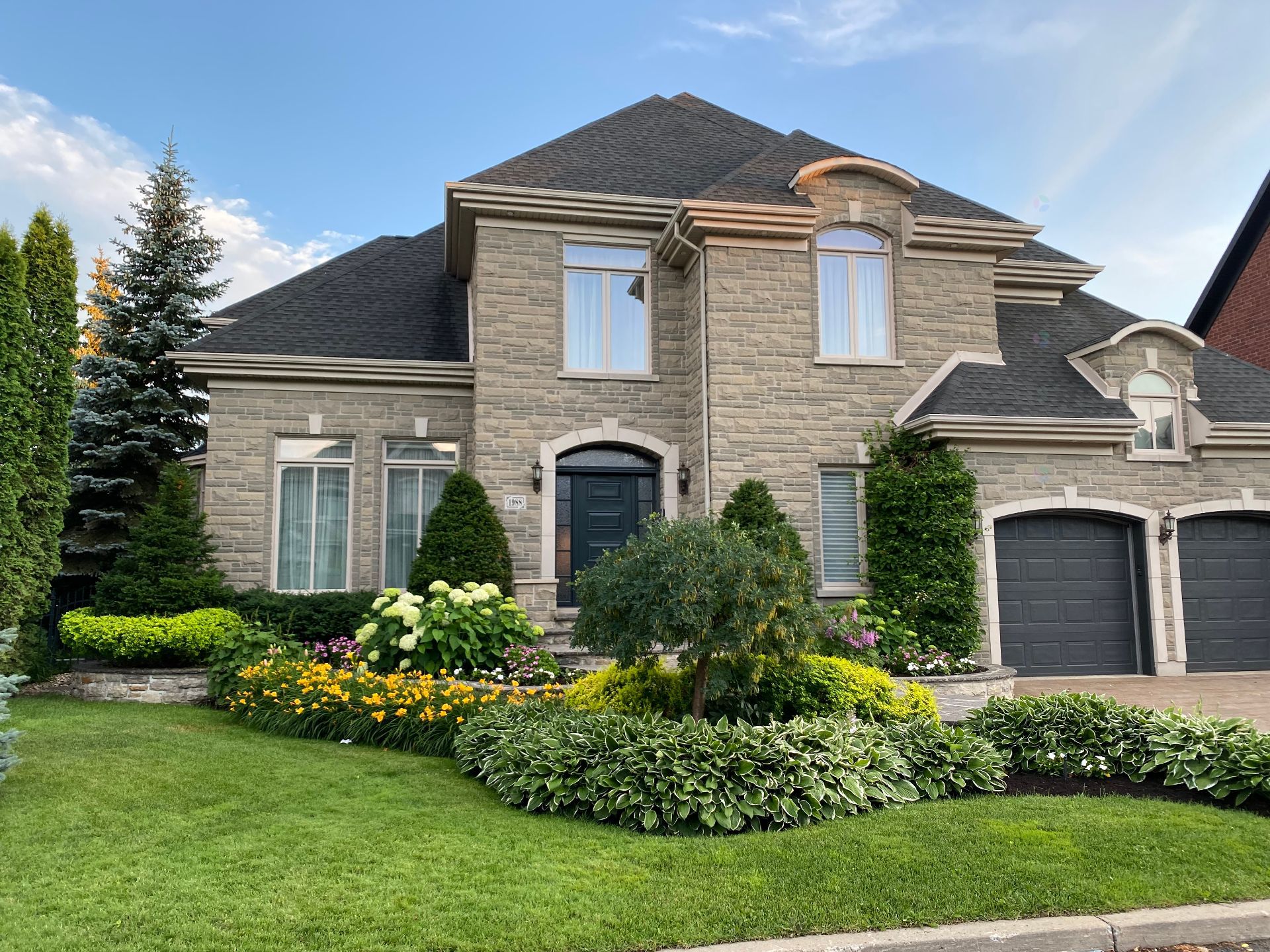 Impressive property situated on the edge of the 7th green