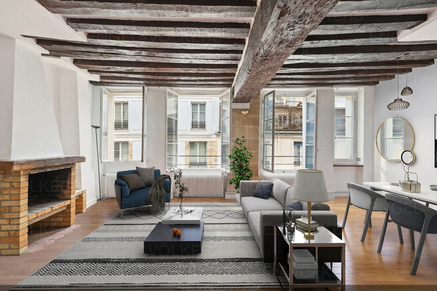 Paris IV - High-floor Apartment - Ile Saint Louis