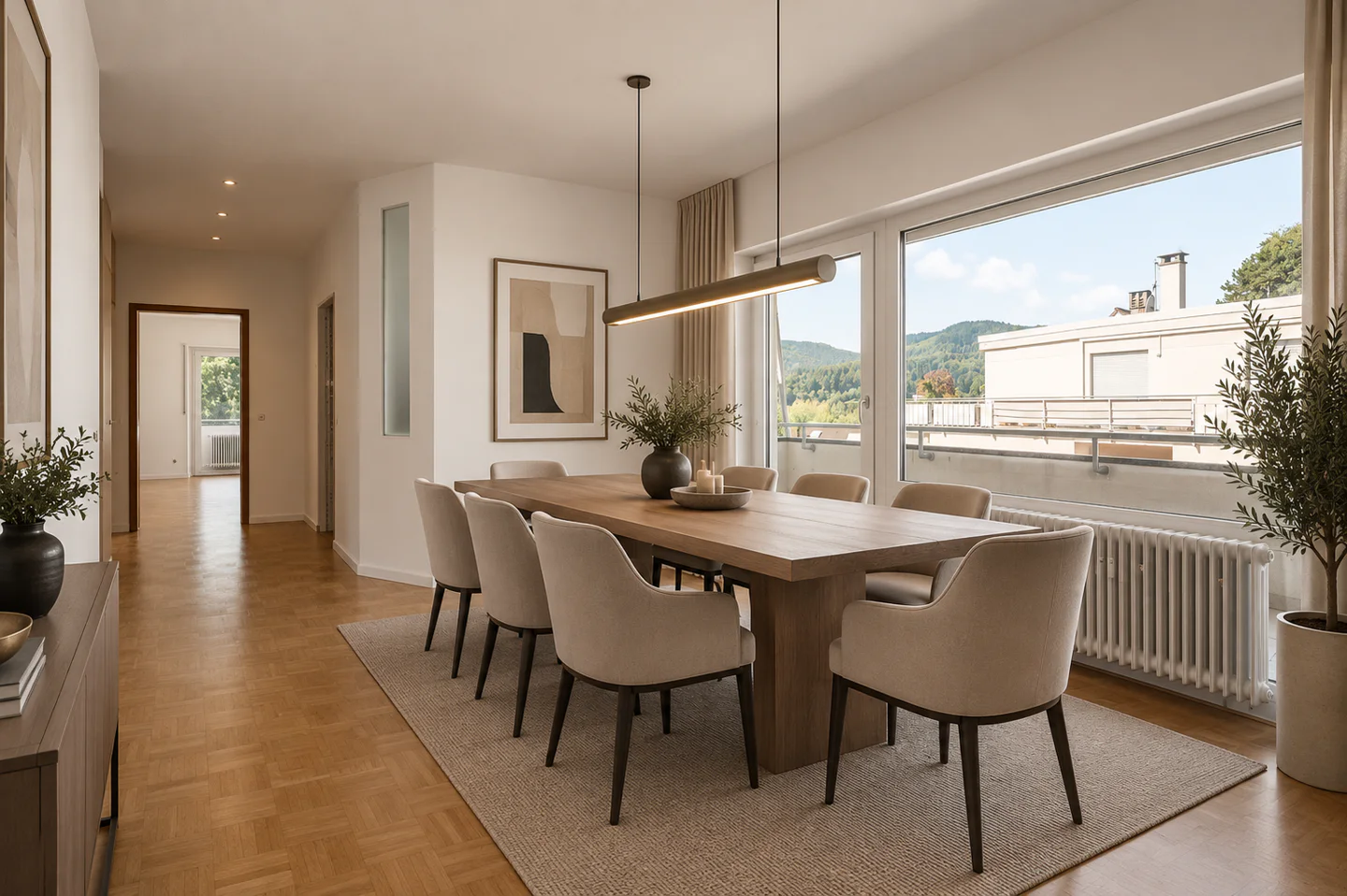 Exklusives Wohnen mit Panoramablick im Herzen Baden-Badens - Photo 2