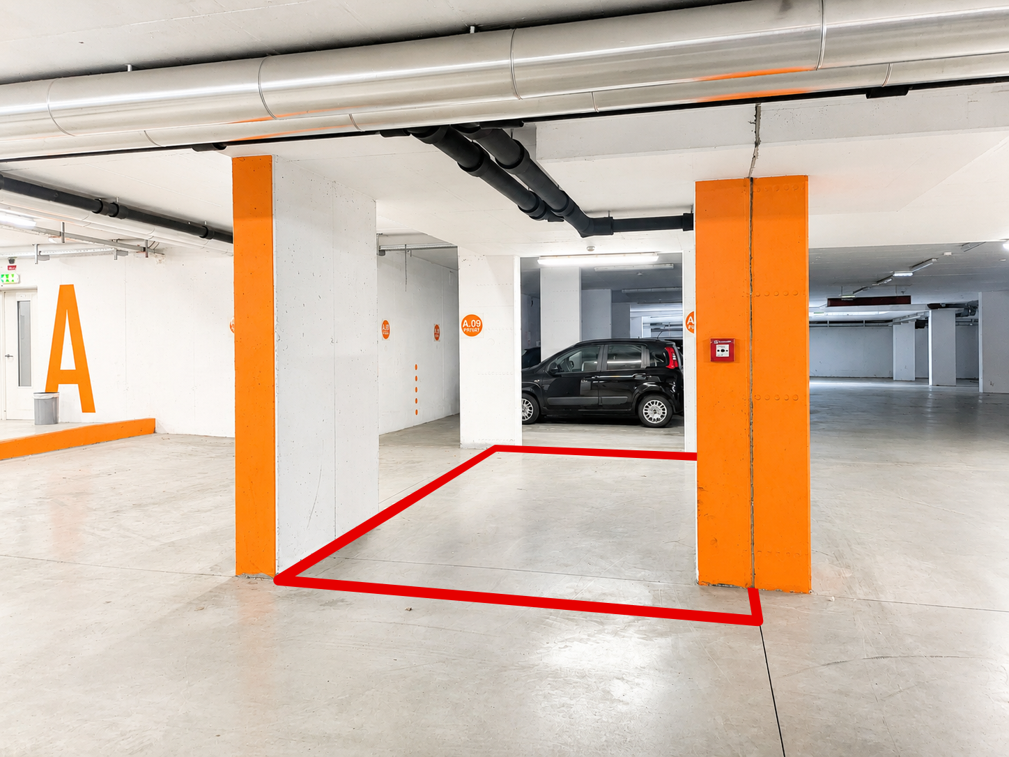 Tiefgaragenstellplatz im Geidorf-Center – 200 Meter vom Hasnerplatz entfernt