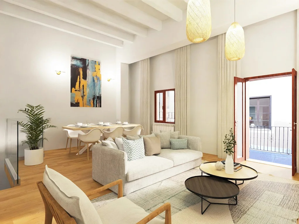 Characterful townhouse with terrace, lift and garage in the Old Town - Palma de Mallorca