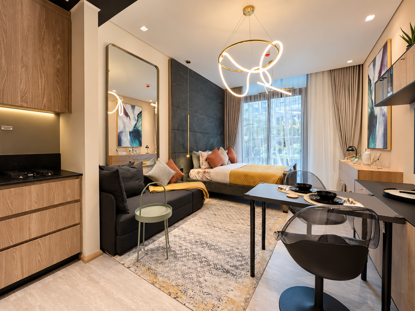 Furnished Studio | Direct Pool Access | VOT