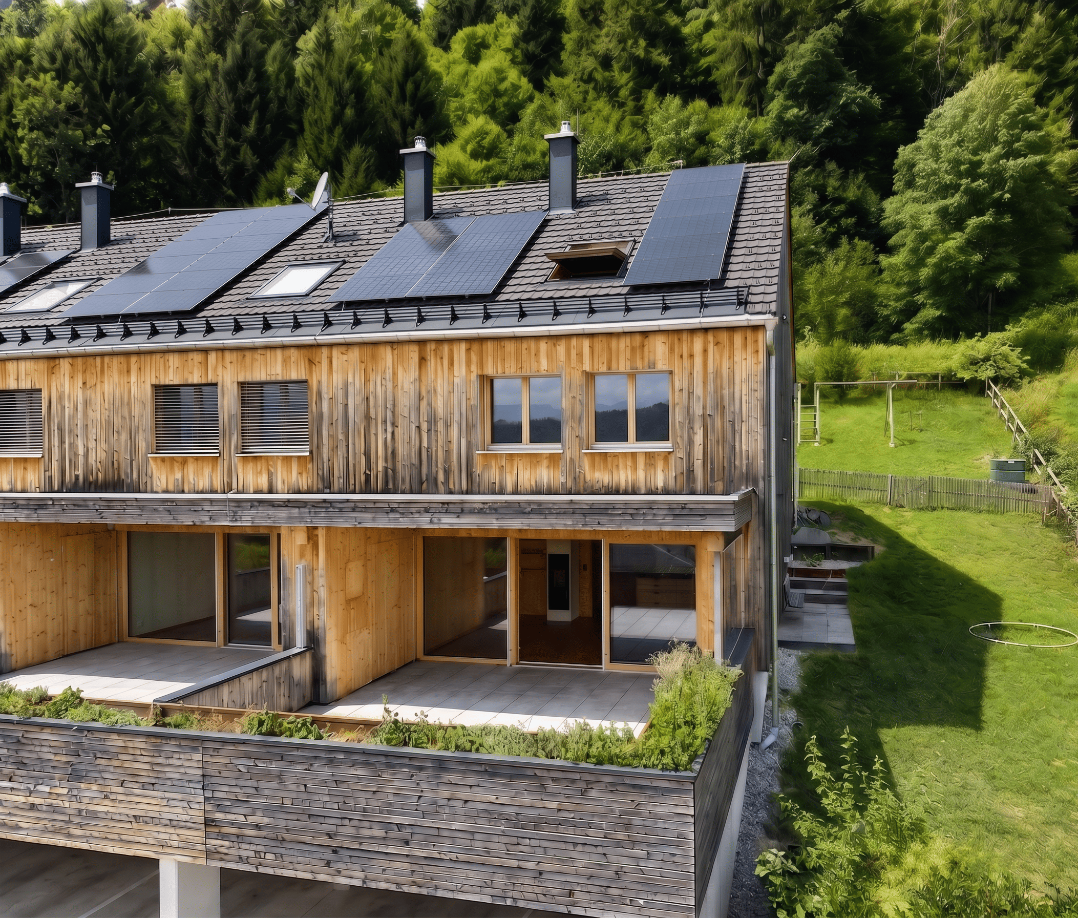 Stilvolles Reihenhaus mit exklusiver Ausstattung und Bergpanorama!