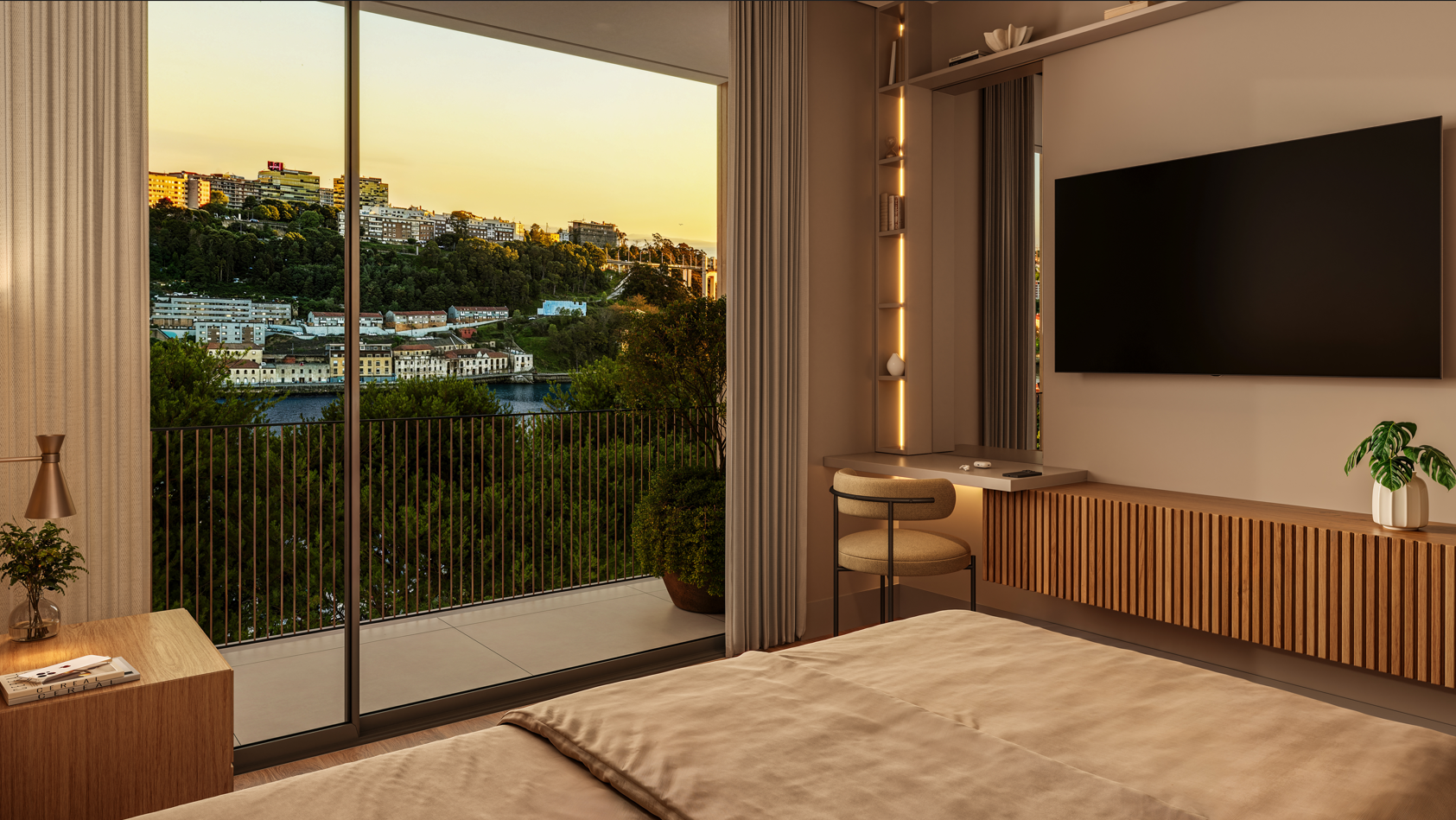 2-Bedroom Penthouse – Palacete Douro: Residences