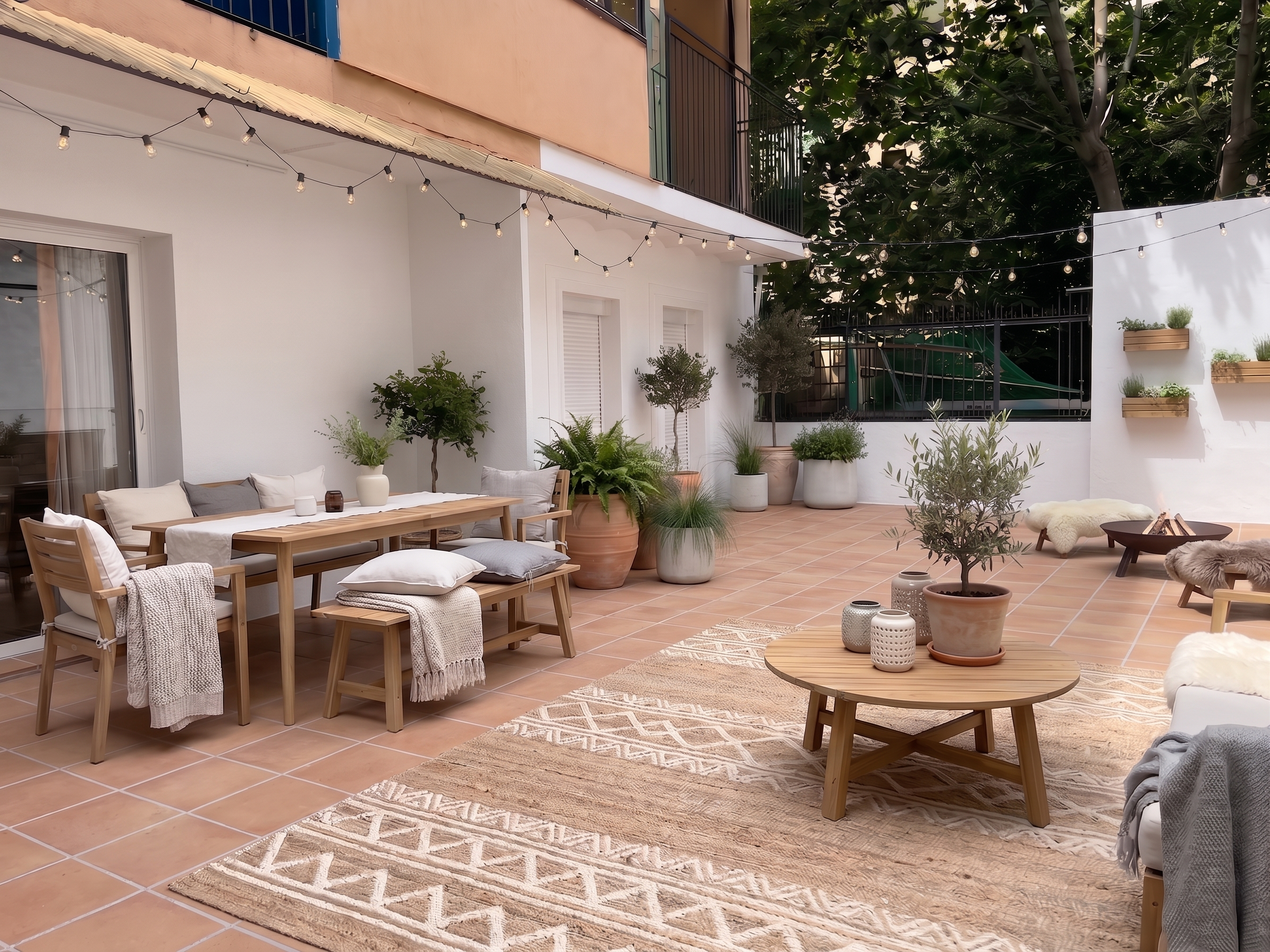 Piso amplio con terraza en el Passeig Lluís Companys